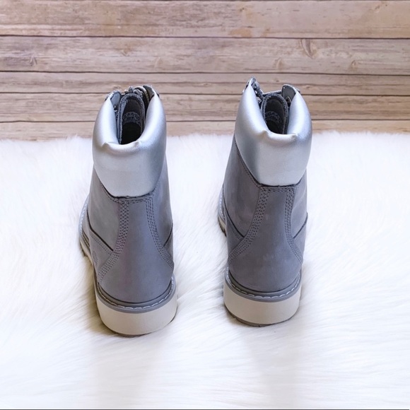 Timberland Lucia Way 6” Grey Waterproof Boots - Picture 6 of 7